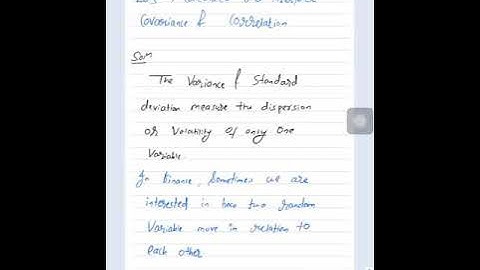 Introduction To Covariance and Correlation | Quants | CFA LEVEL 1