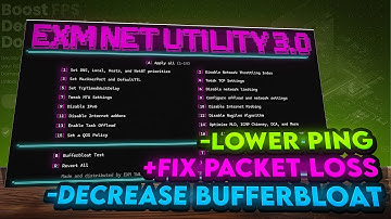 *ULTIMATE* Network Optimization Tool🔧 (Lower ping, fix packet loss)