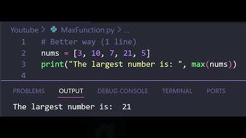 Stop Using Loops for This! Use Python’s max() Instead 🔥🐍