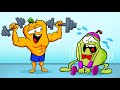 My Boyfriend Tried a New Workout || Funny Gym Fails by Pear Couple