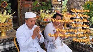 Upacara I Kadek Semara Dana Saking Klungkung