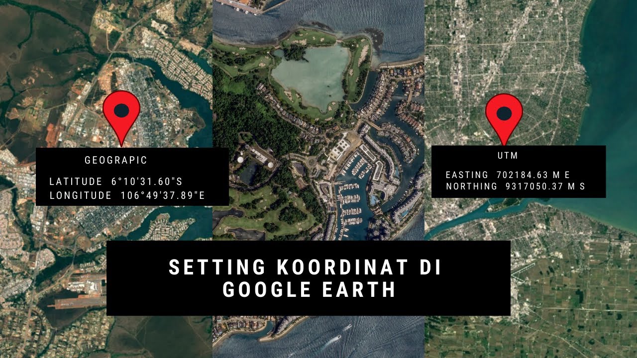 CARA MEMASUKAN KOORDINAT GEOGRAFIS DI GOOGLE EARTH - YouTube