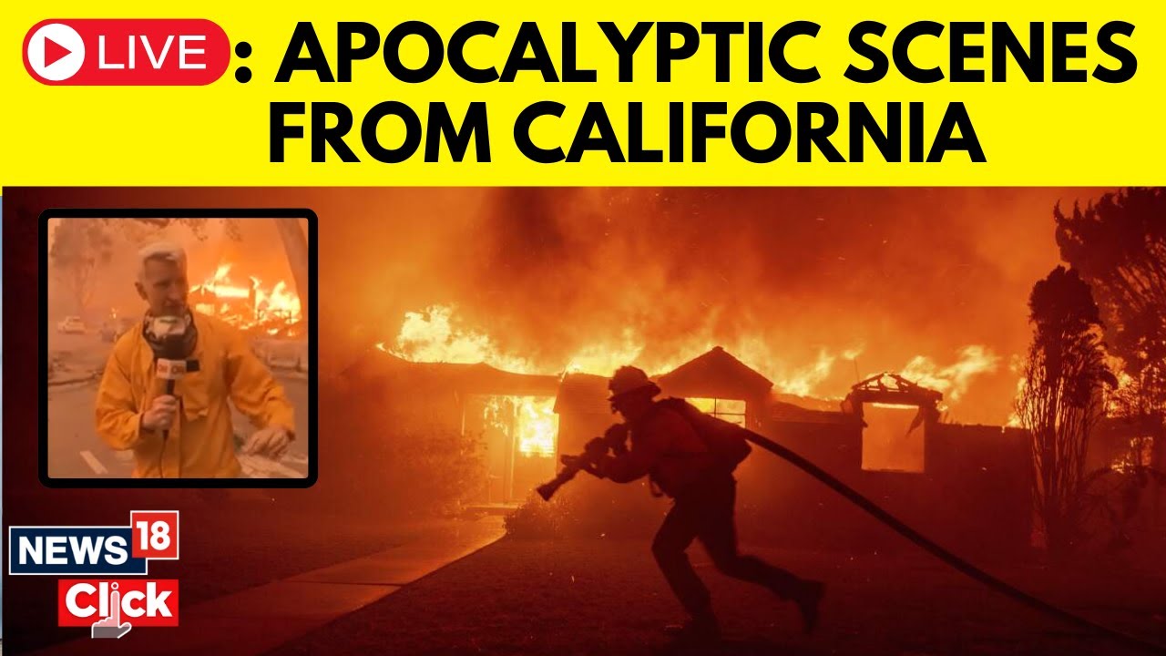 At Least 5 Dead As Thousands Evacuate Ahead Of Raging Wildfires In Los ...