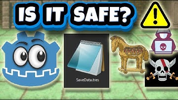 Is it Dangerous to use Resource as Save File? | File Encryption with SHA in Godot 4