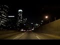 Downtown Los Angeles Freeways at Night