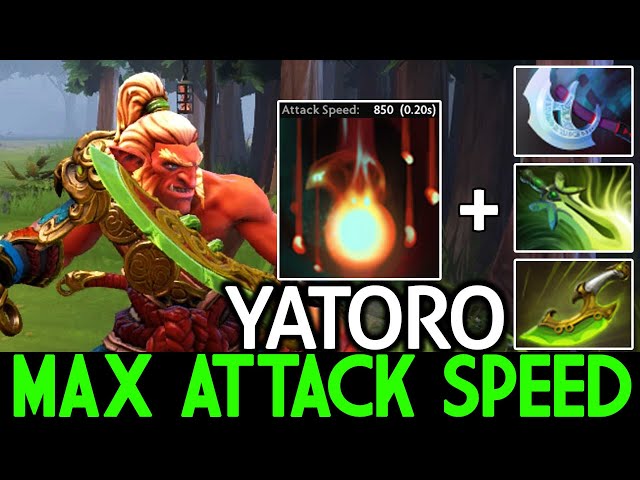 YATORO [Troll Warlord] Max Attack Speed Unlimited Ensnare Dota 2 class=