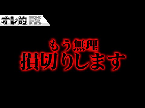 FX、もう無理！損切りします。