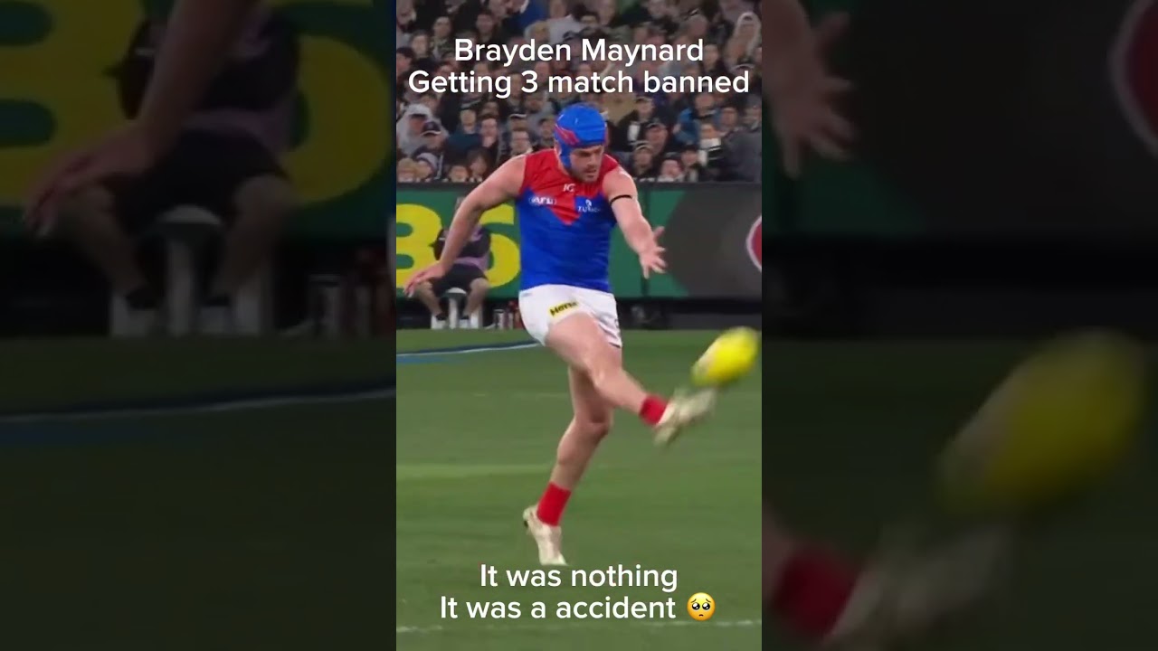 Brayden Maynard Getting banned