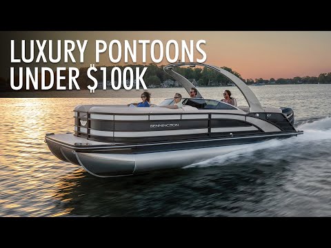 Top 5 Luxurious Pontoon Boats Under $100K 2022-2023 | Price u0026 Features