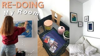 Redoing My Room 2018 ! Reorganising and decorating