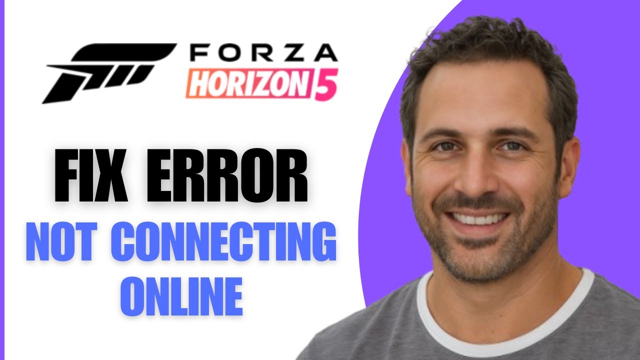 How To Fix Forza Horizon 5 Not Connecting Online (Step By Step) - YouTube