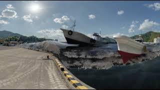 Oita disaster prevention VR（tsunami）