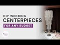Winter Wedding Centerpieces on Any Budget: $50 vs $100 vs $250 DIY Ideas | eFavormart.com