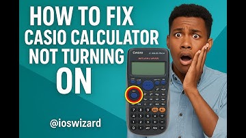 Casio Calculator Not Turning On 😱? Power Button Repair Guide . 💯 Working 2025