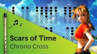 Scars of Time (Chrono Cross) - Tin Whistle Cover + tabs tutorial chords