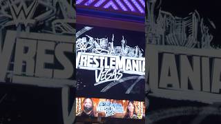 Las Vegas is clearly ready for #WrestleMania!🔥 (🎥:  ⁨@jaybyrdfilms )
