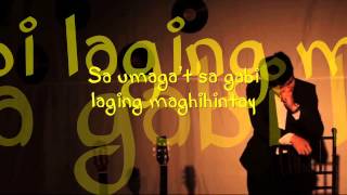 Jovit Baldivino - Dito Lyrics (Himig Handog P-Pop Love Song)