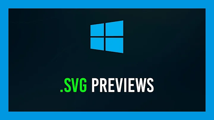 How to: Get SVG thumbnails/previews in Windows 10