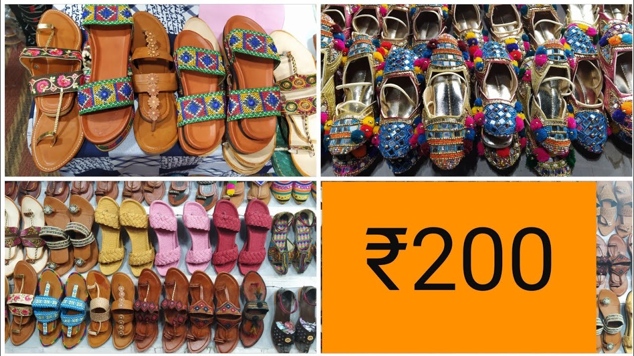Rajasthani Slippers & Shoe Collections only at Rs200 Colourful ...