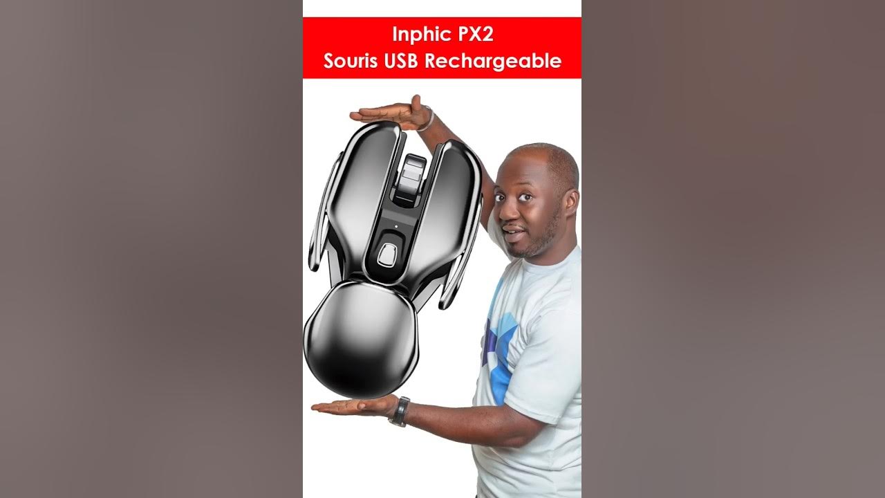 Souris sans fil rechargeable *** Inphic *** 