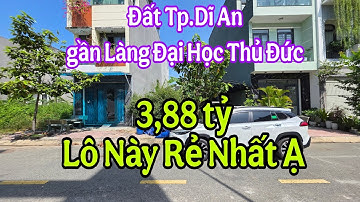 Bán Đất Dĩ An gần Thủ Đức (4317) Rẻ Nhất Khu Này, Đường 12m gần Quốc Lộ 1k