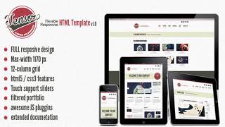 Tensor - Responsive HTML Template | Themeforest Website Templates and Themes