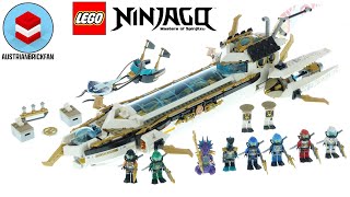 LEGO Ninjago 71756 Hydro Bounty - Lego Speed Build Review