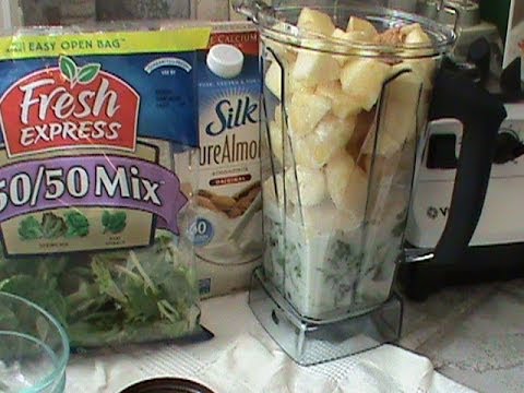 first-vitamix-green-smoothie
