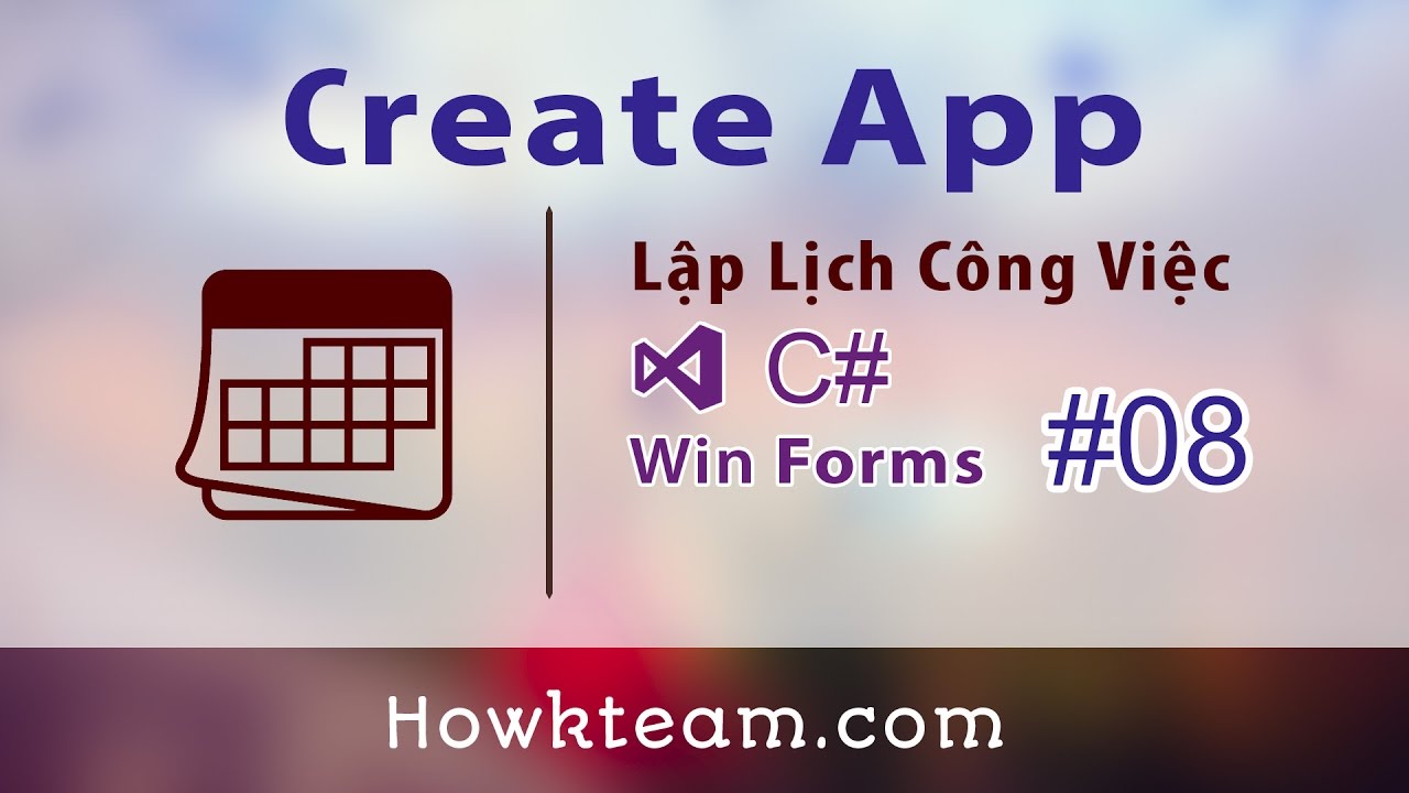 [Lập trình ứng dụng Lập lịch C# Winform] – Bài 8 : Khởi động cùng Window | HowKteam