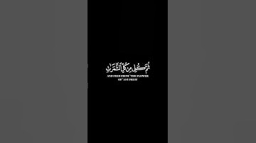 كرومات ايات قرانية شاشة سوداء || سورة النحل للقارئ رعد الكردي #رعد_الكردي #سورة_النحل
