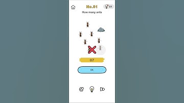 Brain out#level 31#How many ants#like#subscribe#comment#viral#gameplay#brainout #
