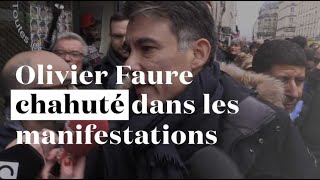 Toutes les fois où Olivier Faure (PS) a été hué et exfiltré des manifestations