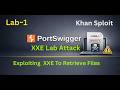 Lab~1 #xml External Entity (XXE) Attack Tutorial | #portswigger Web Security Academy Lab