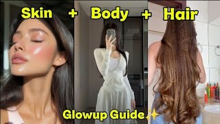 The Ultimate 2026 Glow Up Guideskin,Body Hairskincarehaircare Slim Body Exercise Skin Tips