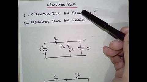 Circuitos RLC generales: Solución por el Método Rápido (problema 3)