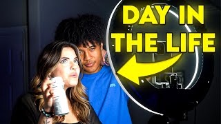 A Day In The Life Of A Full Time Content Creator (2023) Ft. RIZZ CRIB