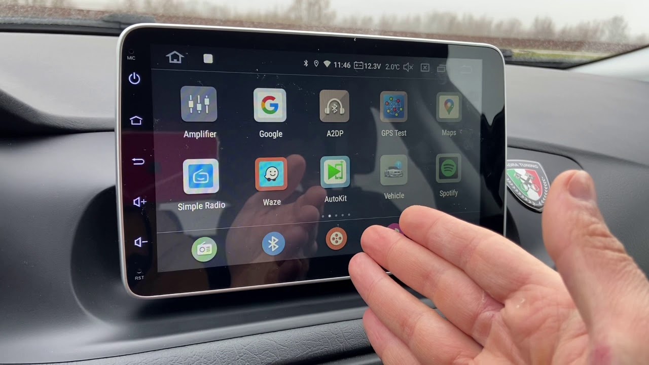 REVIEW (ITALIAN) : Autoradio Android Witson 9” per Fiat Tipo con tablet. -  YouTube