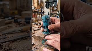 Powerful Homemade Mini Router for Precision Woodworking