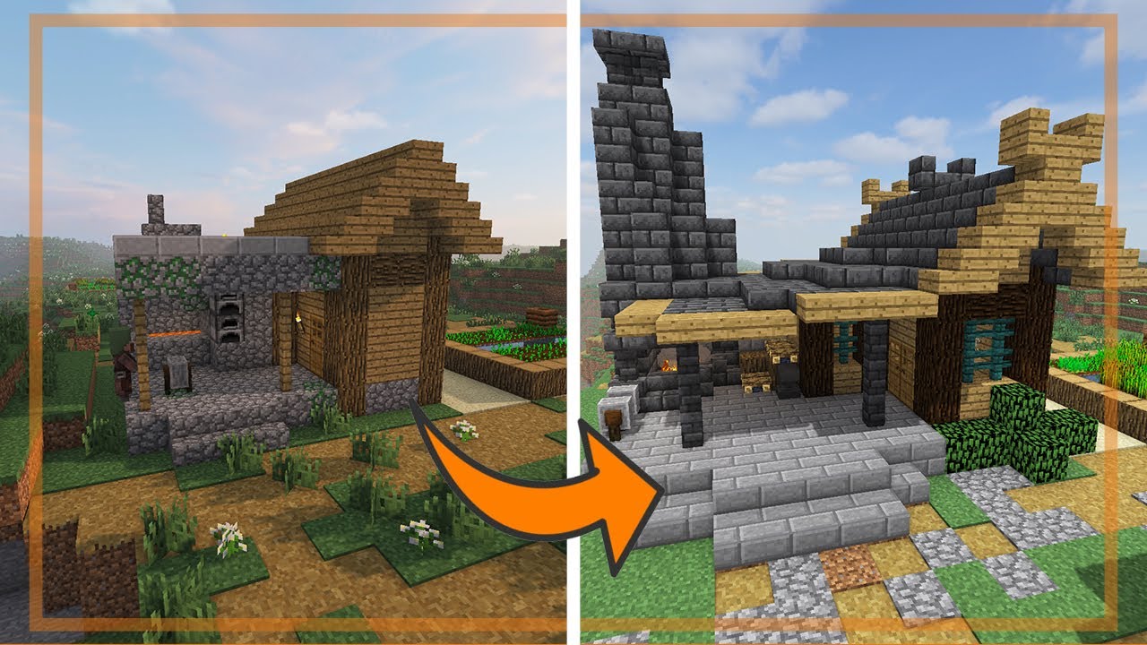 Veja como melhorar as constru es de vila no minecraft tutorial youtube