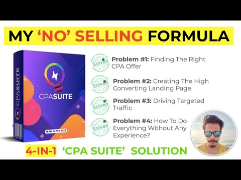 CPA Suite Review + My 'No' Selling Formula Training + Real Time $2,717 Worth Custom CPA Bonuses