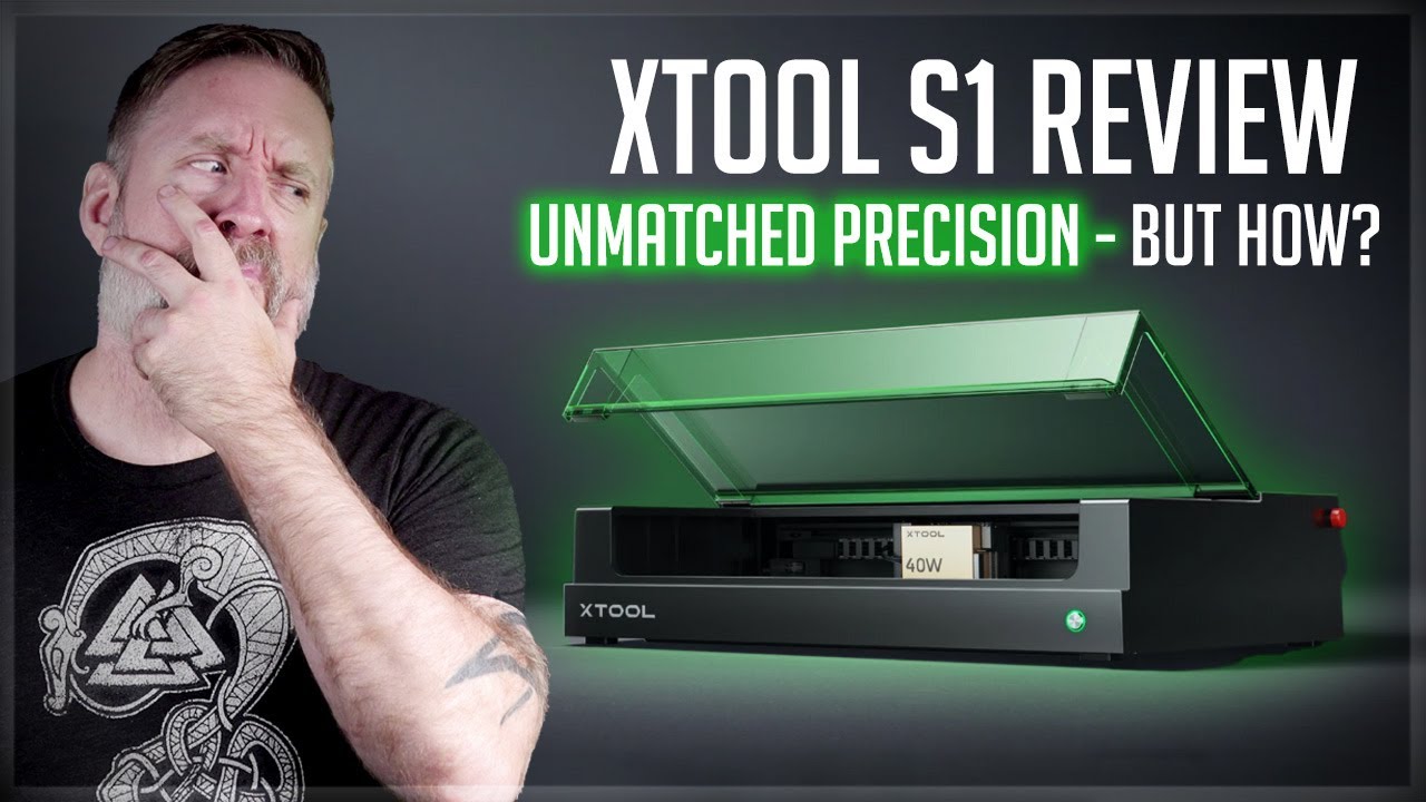 Почему XTOOL S1 — САМЫЙ ТОЧНЫЙ лазерный резак-гравер — 10 Вт, 20 Вт, 40 Вт