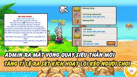 Hồi Ức Ngọc Rồng - Admin Tăng Tỉ Lệ Ra Sét Kích Hoạt Tại Sự Kiện Mới, Lôi Kéo Người Chơi Quay Lại