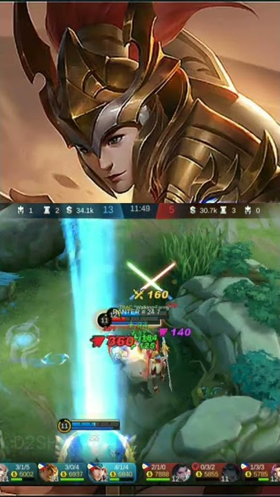ZILONG and ESTES CONNECTION 🔥 ZILONG MANIAC MOMENT 🔥 #short | MLBB | MOBILE LEGENDS: BANG BANG
