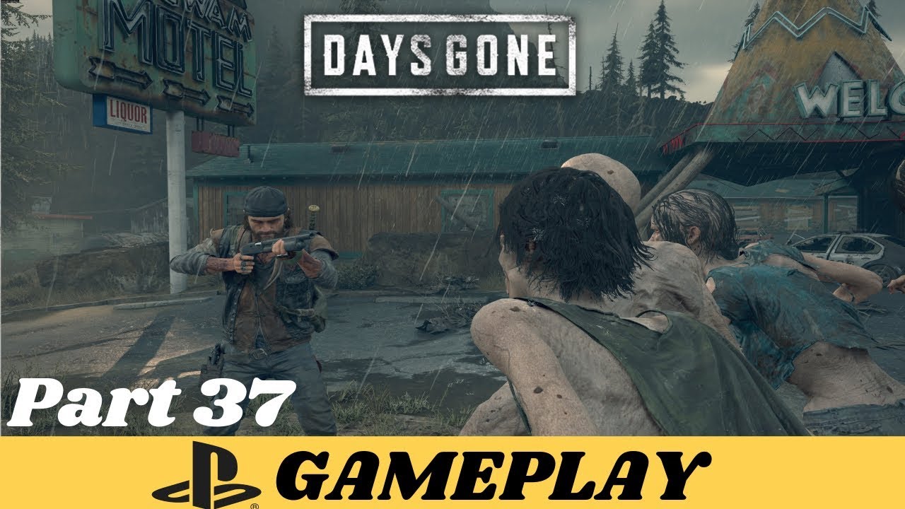 Days Gone Escape from the mine Callous Games PS4 PRO YouTube