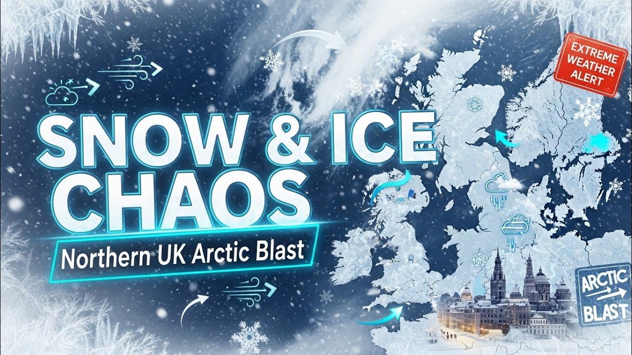 Snow & Ice Chaos Incoming: Northern UK Braces for Arctic Blast – Full ...