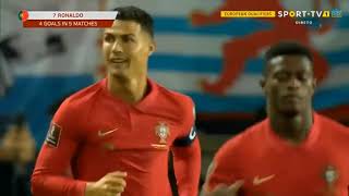 Ronaldo Hattrick I Portugal Vs Luxembourg 5 0