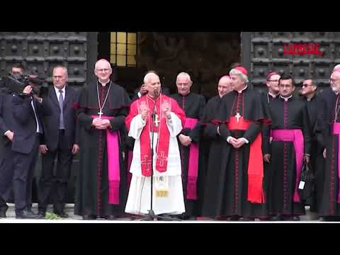 Video Papa Leone XIV: Grazie Napoli per il calore che sai dare