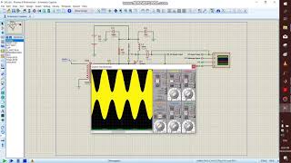 Transistor AM modulator by using Protues