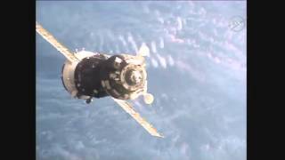 TIMELAPSE Soyuz ISS-45s critical docking 8x