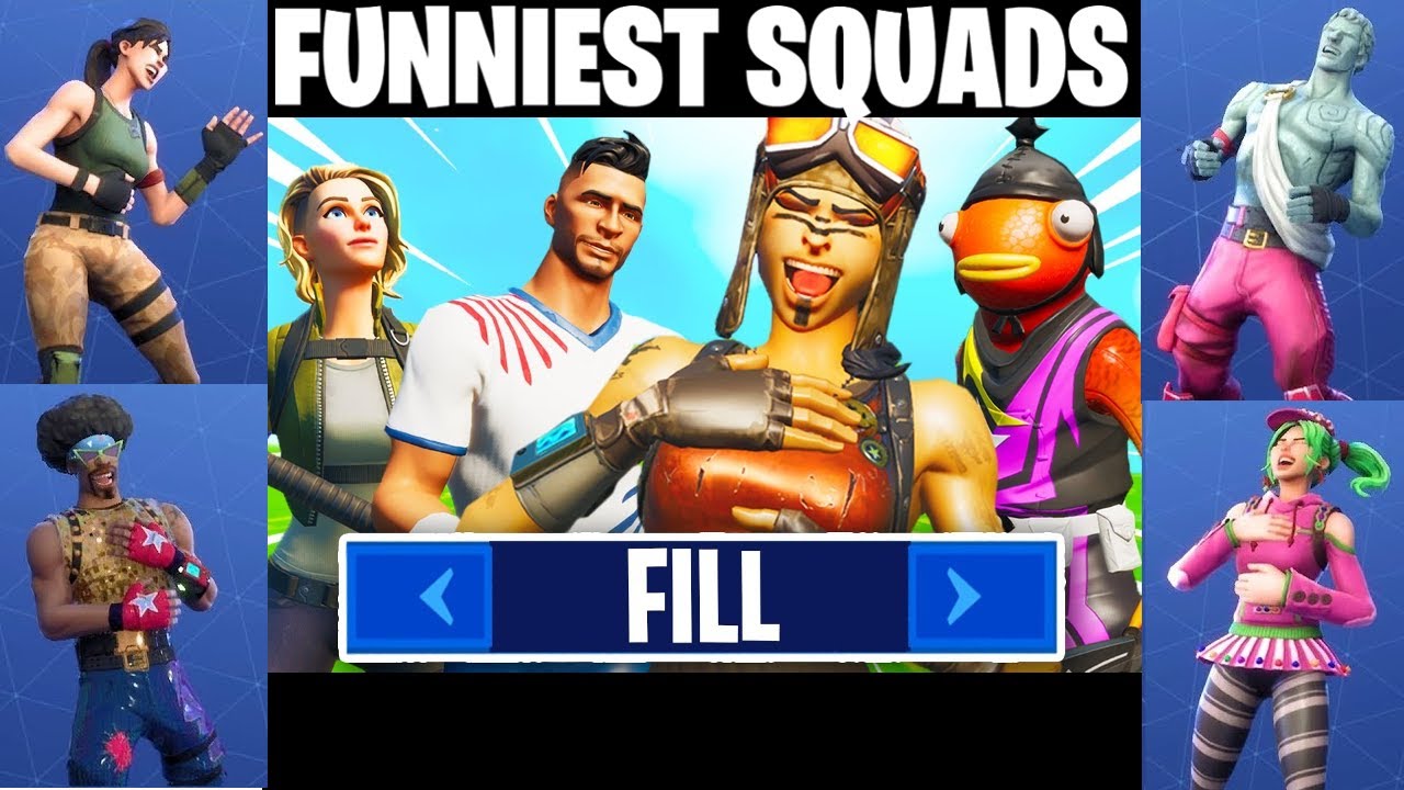 Funniest Conversations in Fortnite Random Squads Squad Fill! Live on ...